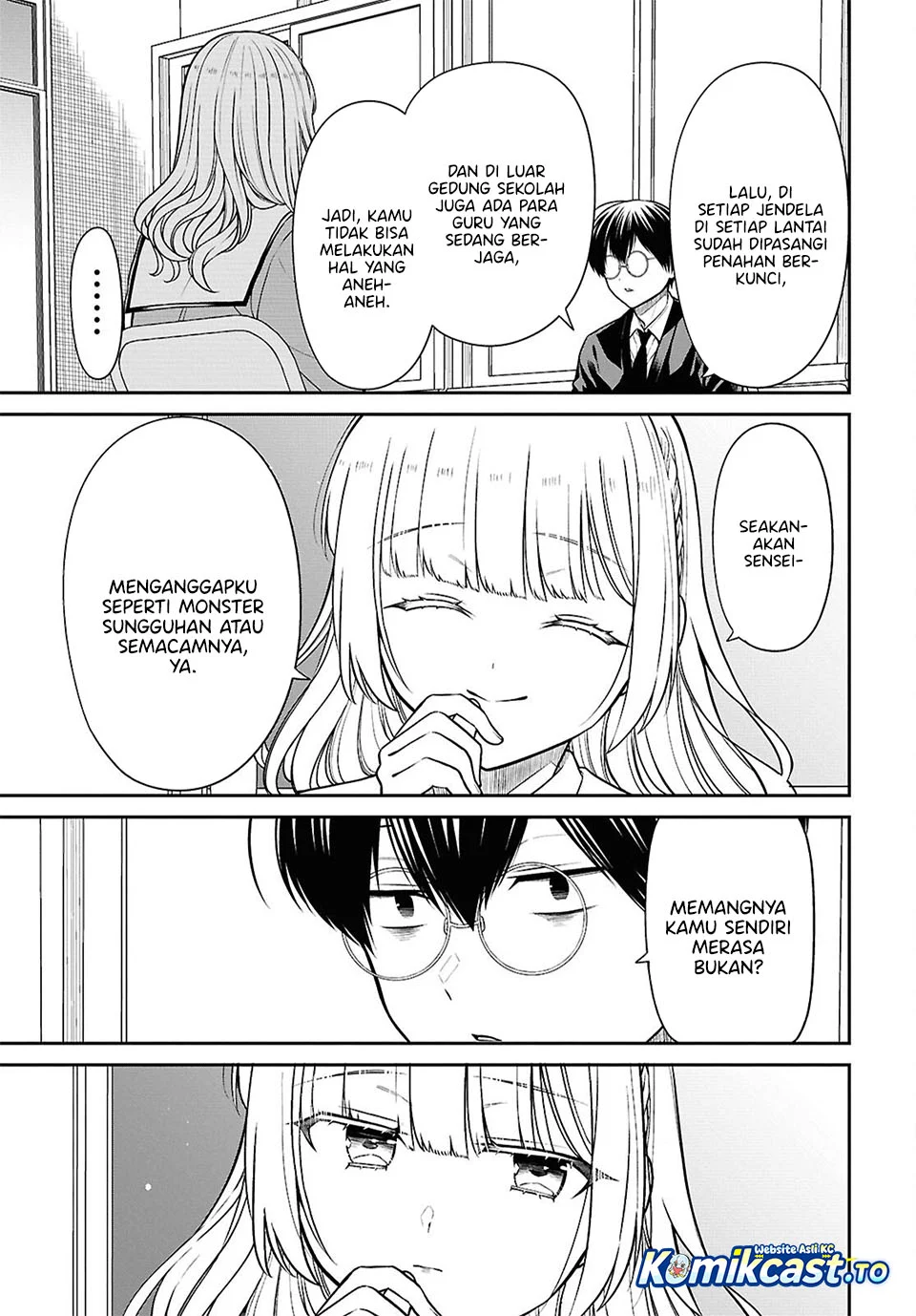 1-nen A-gumi no Monster Chapter 92 Gambar 12