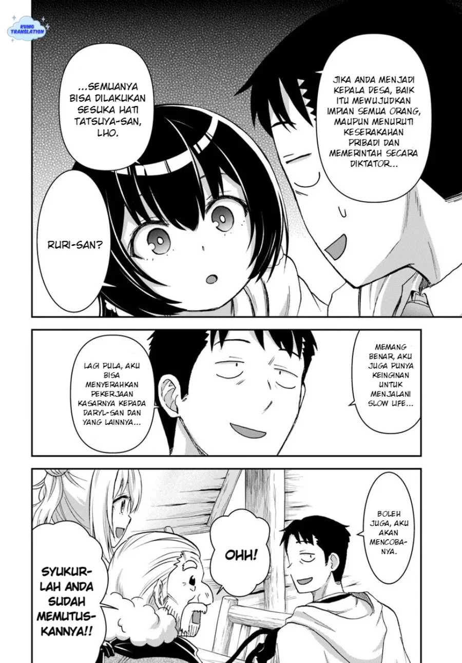 35-sai dokushin Yamada, isekai mura ni risou no sekando hausu o tsukuritai 〜 isekai to genjitsu no ii tokodori raifu 〜 Chapter 7 Gambar 11