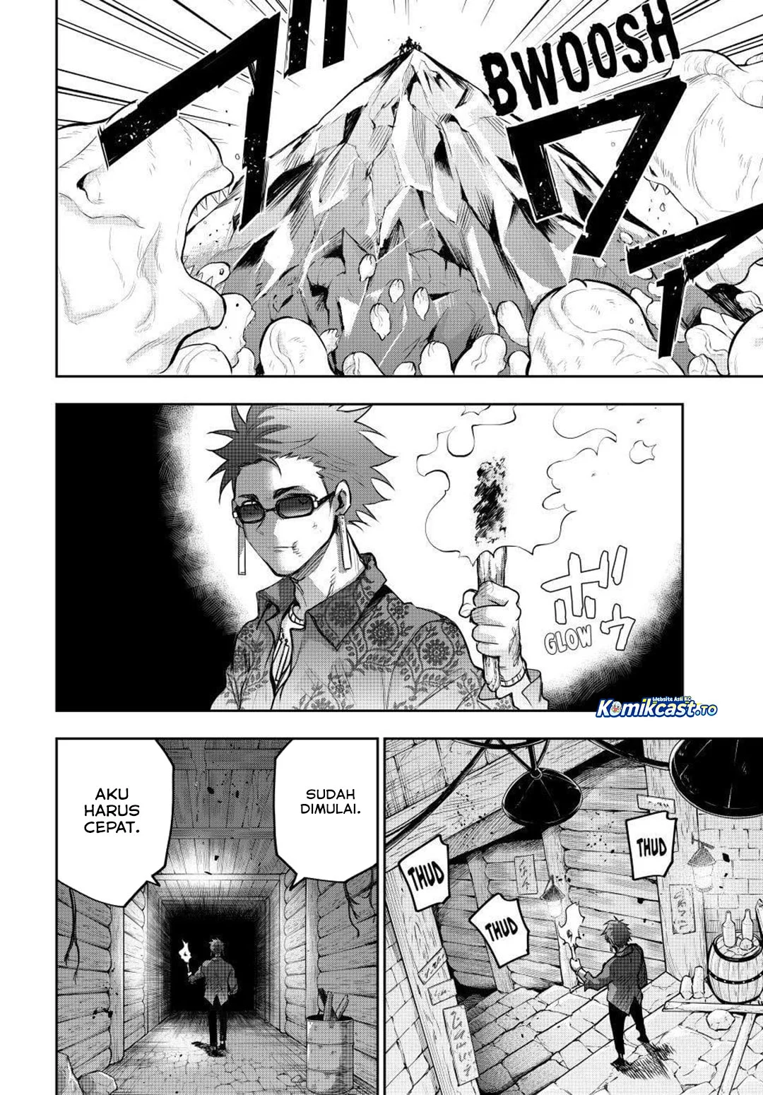 A Court Magician, Who Was Focused On Supportive Magic Because His Allies Were Too Weak, Aims To Become The Strongest After Being Banished Chapter 200 Gambar 9