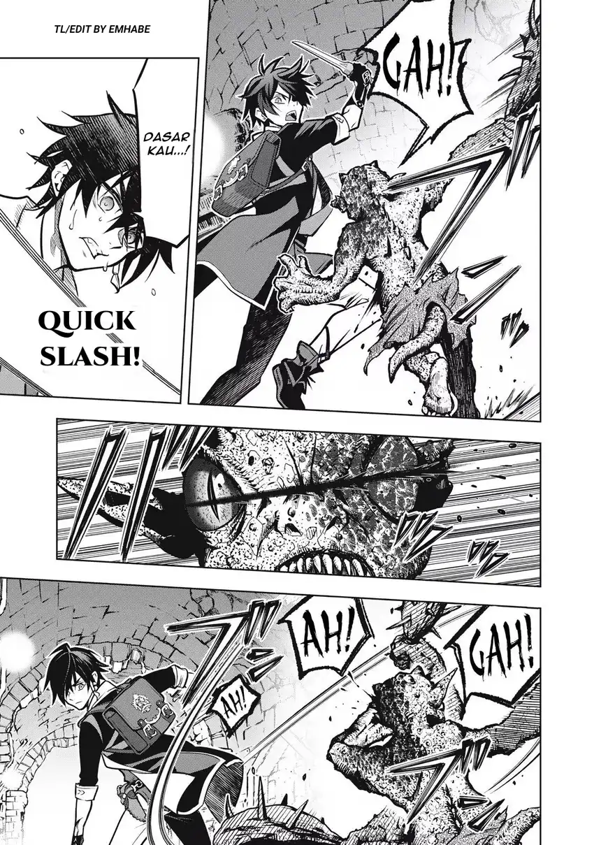 Academy Saikyou no Mob Healer: Shinigee Sekai no Mob ni Tensei Shita Ore wa, Hazure Job [Healer] to Gensaku Chishiki de Musou Suru Chapter 1.2 Gambar 13