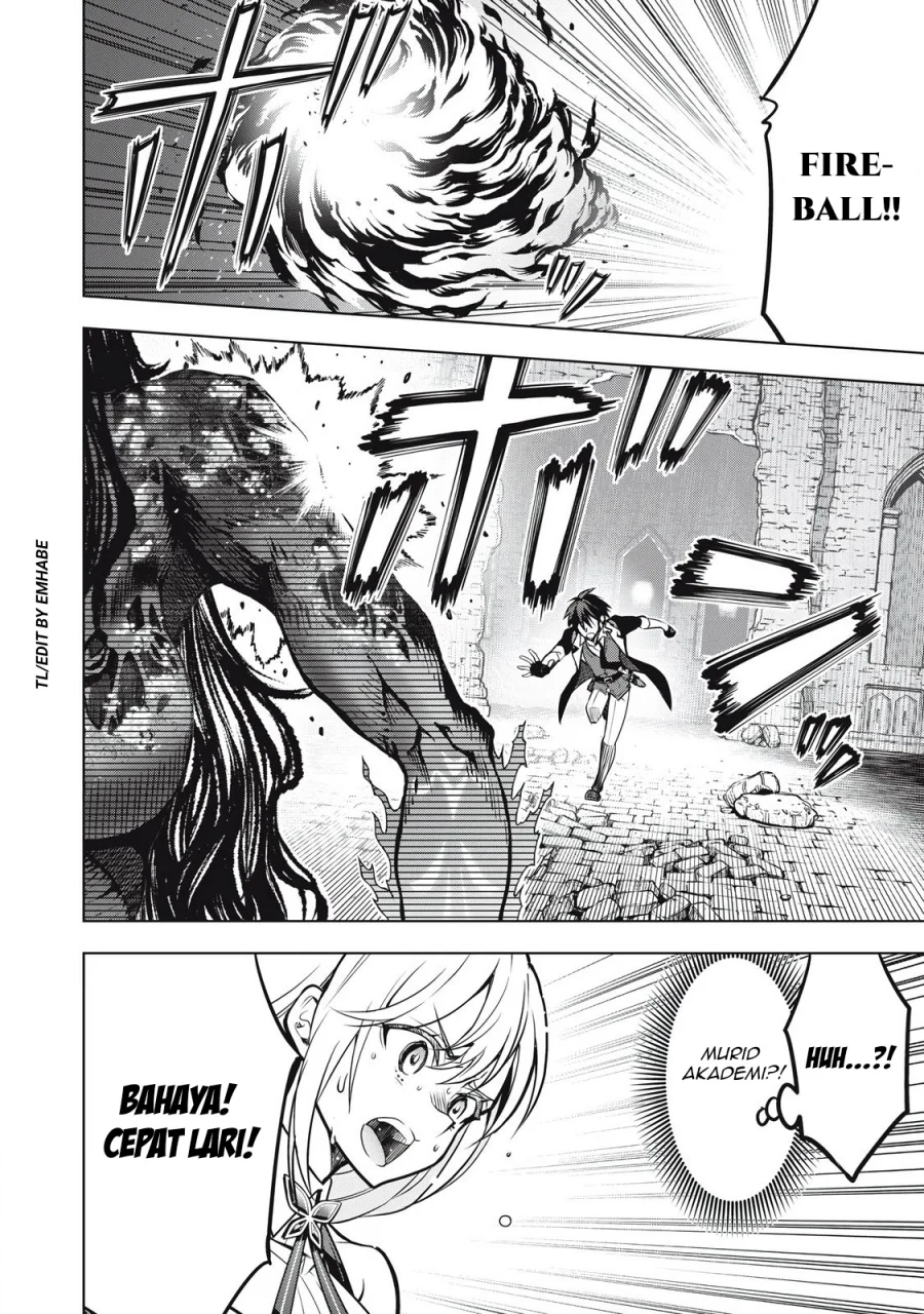 Academy Saikyou no Mob Healer: Shinigee Sekai no Mob ni Tensei Shita Ore wa, Hazure Job [Healer] to Gensaku Chishiki de Musou Suru Chapter 3.1 Gambar 9