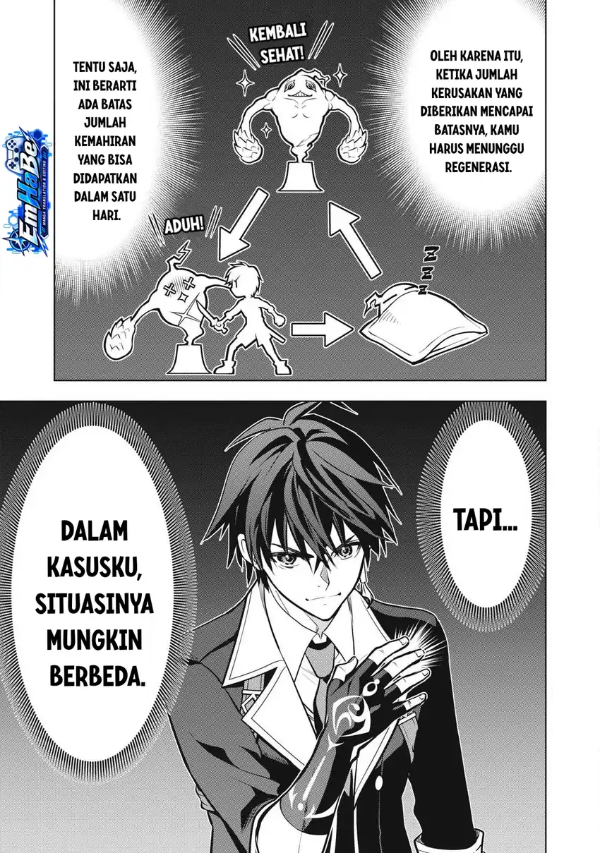 Academy Saikyou no Mob Healer: Shinigee Sekai no Mob ni Tensei Shita Ore wa, Hazure Job [Healer] to Gensaku Chishiki de Musou Suru Chapter 6.1 Gambar 9