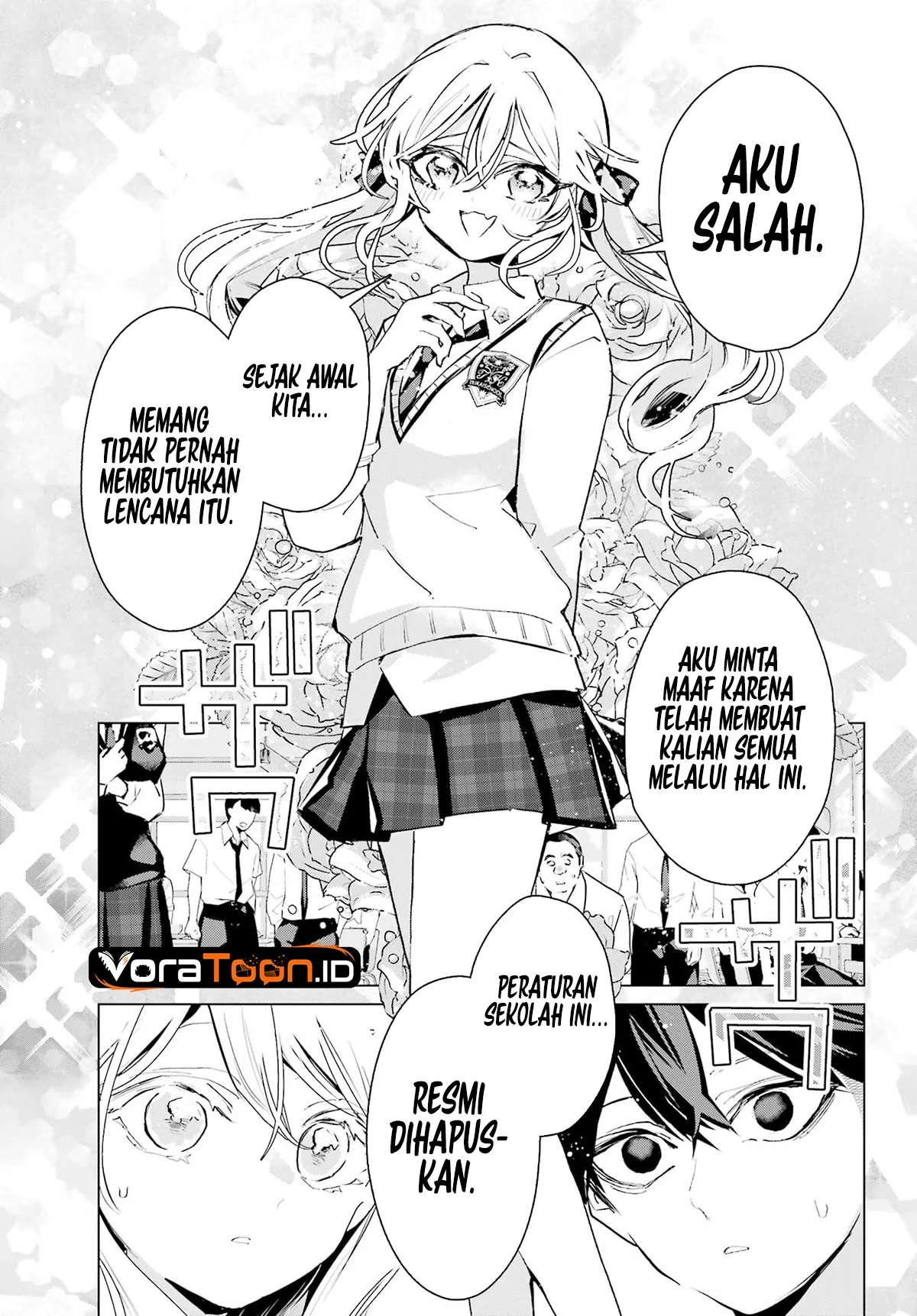 Anta to Osananajimitte dake demo Iyananoni! ~Zekkou kara Hajimaru S-kyuu Bishoujo to no Gakuen Nariagari Seikatsu~ Chapter 17 Gambar 14