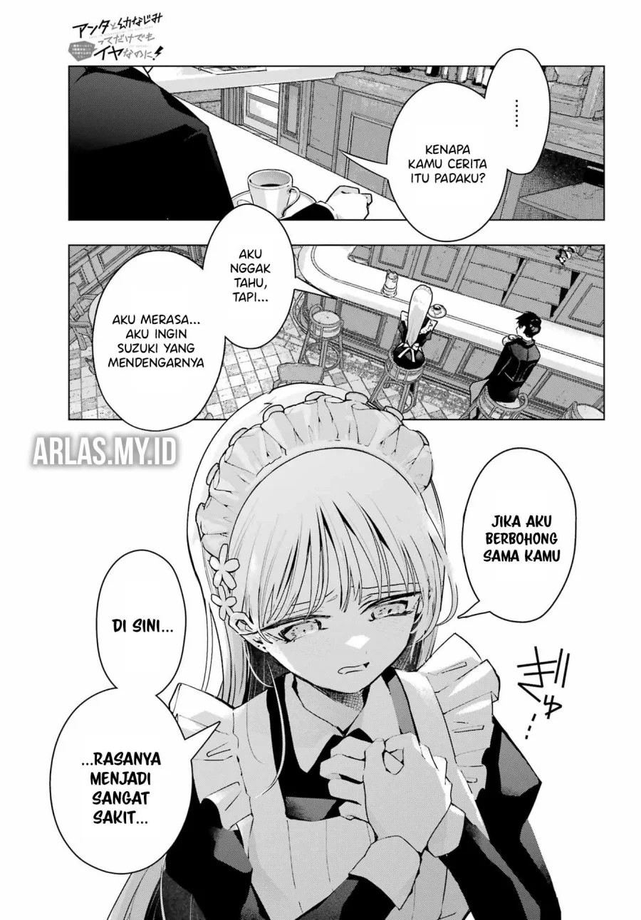 Anta to Osananajimitte dake demo Iyananoni! ~Zekkou kara Hajimaru S-kyuu Bishoujo to no Gakuen Nariagari Seikatsu~ Chapter 8 Gambar 16