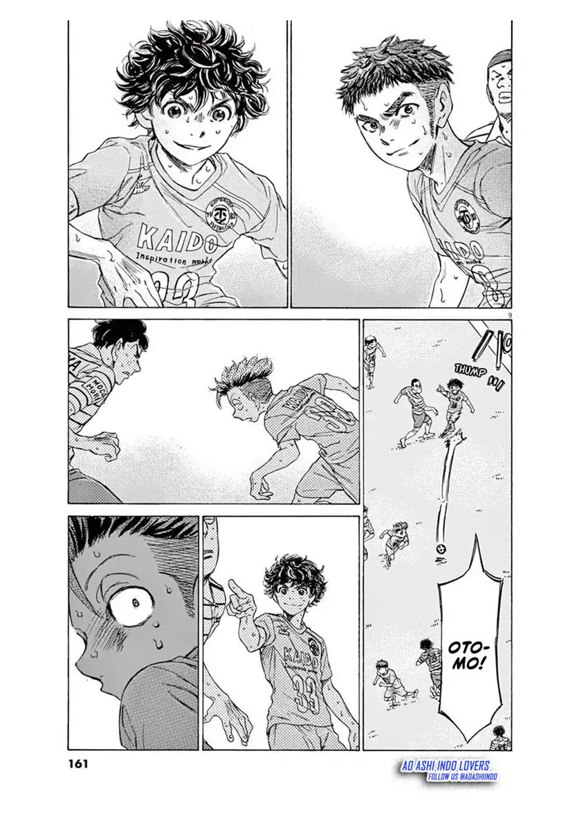 Ao Ashi Chapter 103 Gambar 9