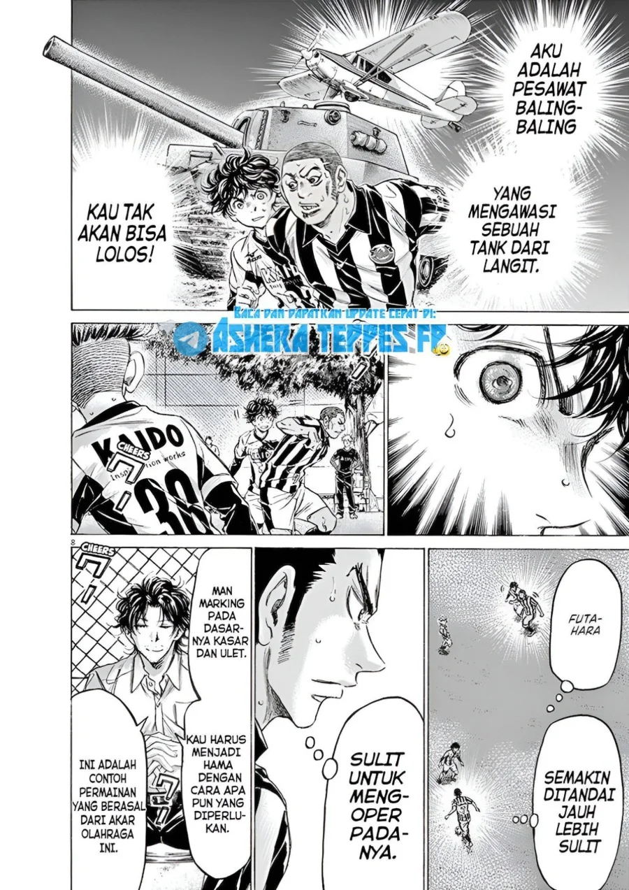 Ao Ashi Chapter 182 Gambar 9