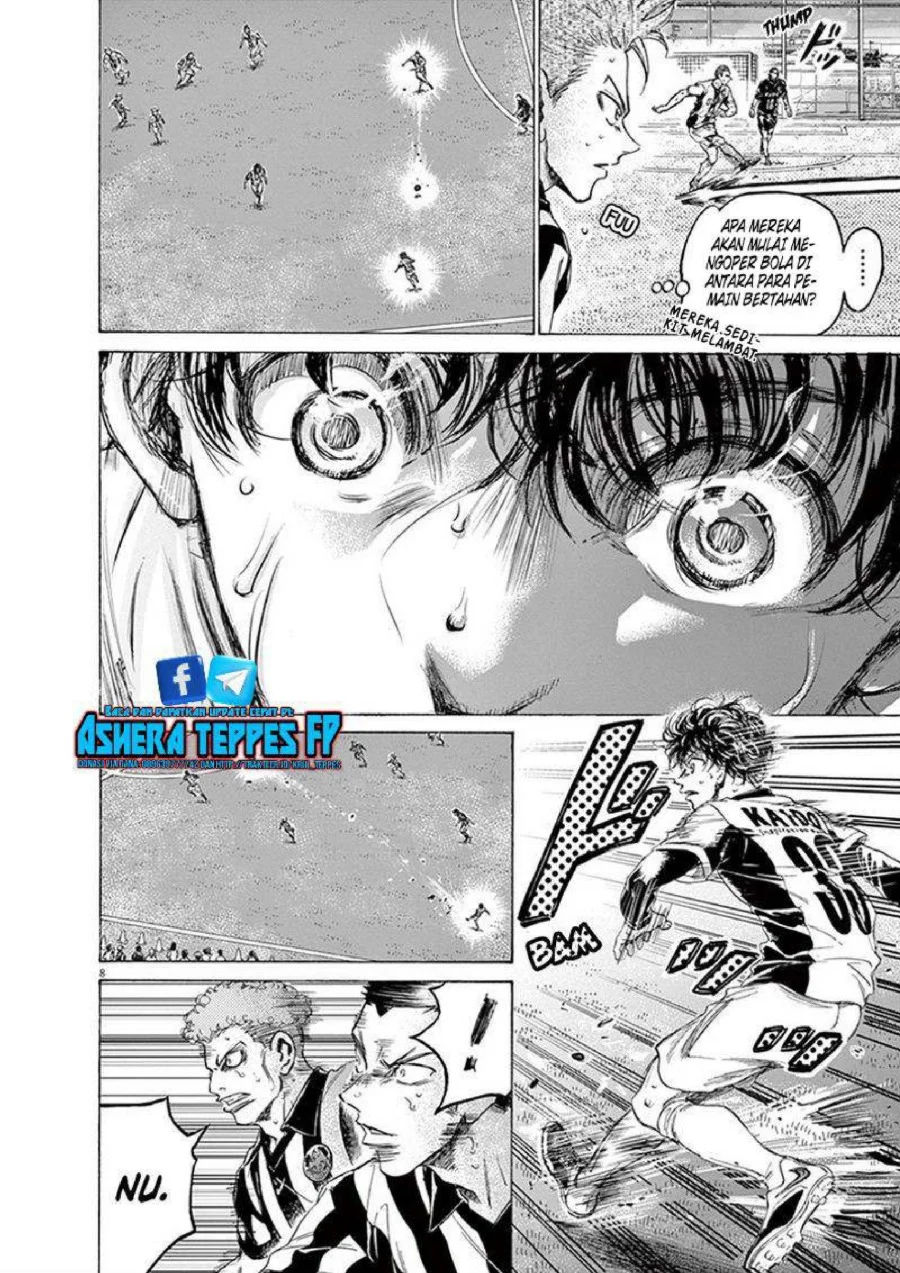 Ao Ashi Chapter 192 Gambar 9