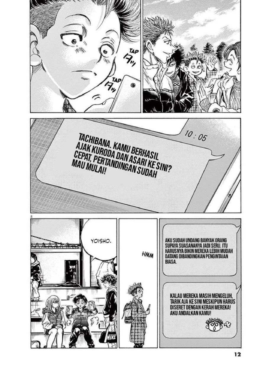Ao Ashi Chapter 222 Gambar 12