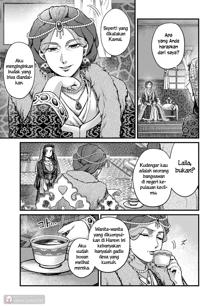 Arabesque Koukyuu no Wakoku Hime Chapter 3 Gambar 11