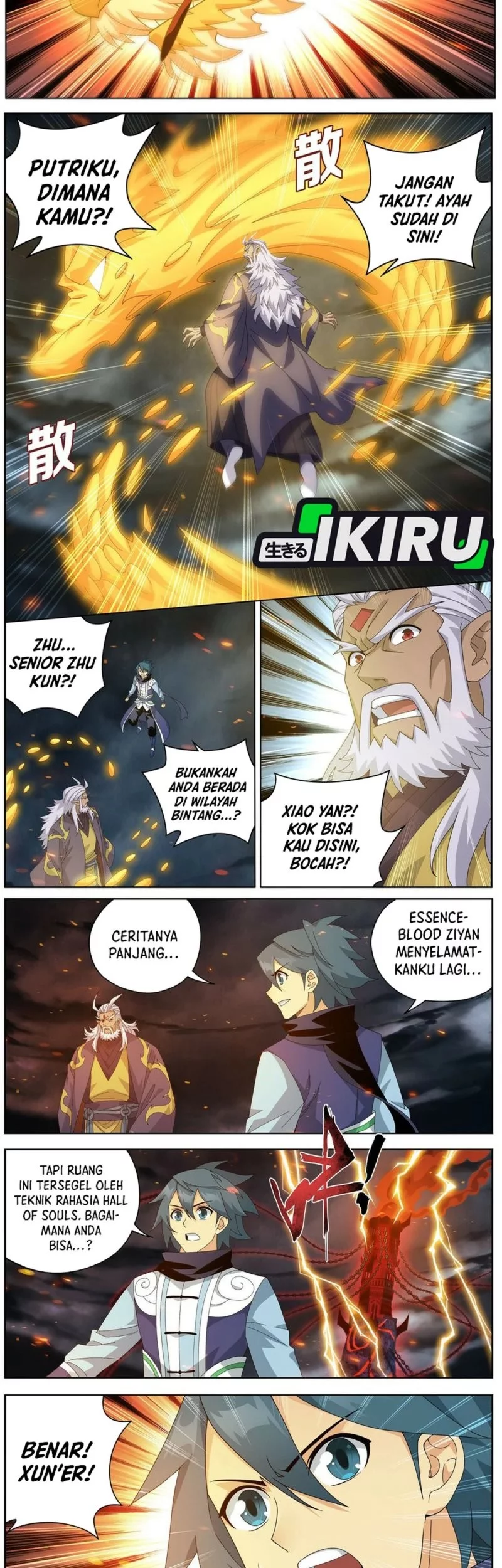 Battle Through the Heavens Chapter 484 halaman 9