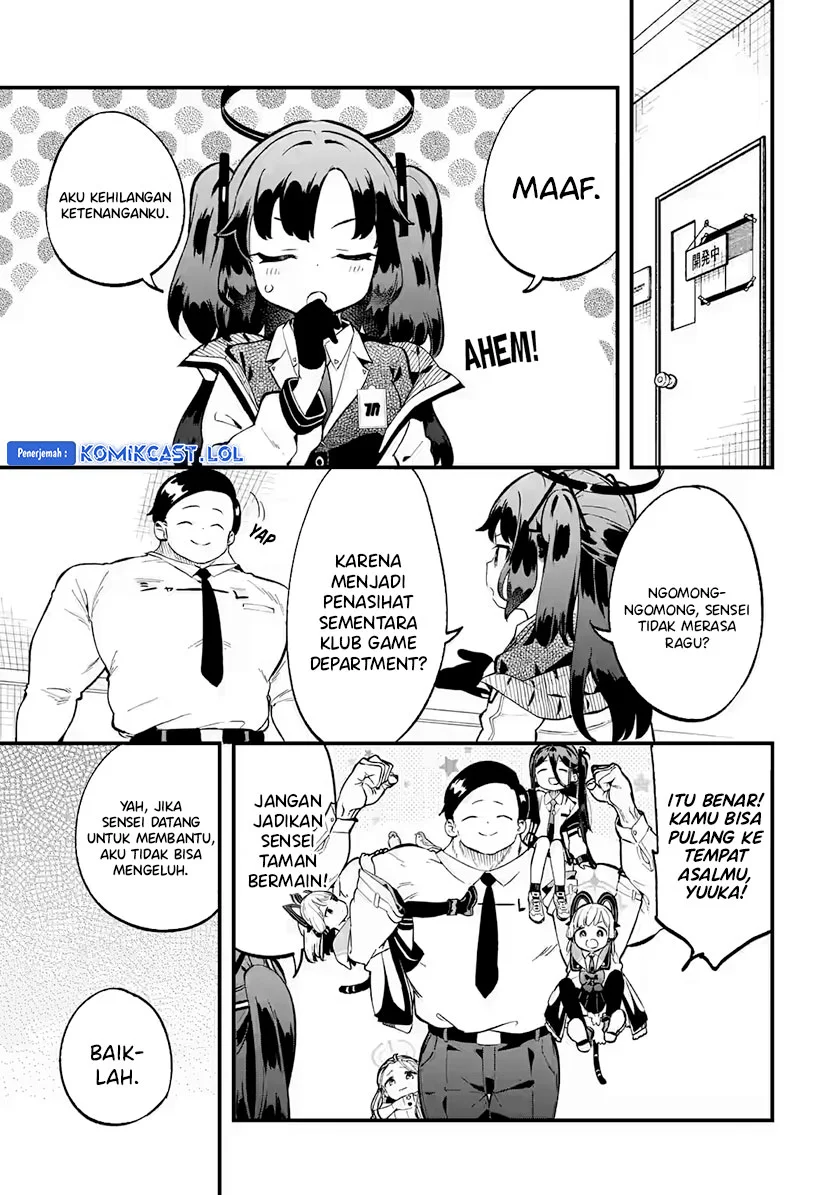 Blue Archive: The Adventure of Game Development Department! Chapter 1 Gambar 17