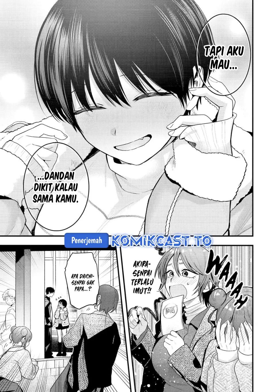 Boyish Kanojo ga Kawai-sugiru Chapter 55 Gambar 10