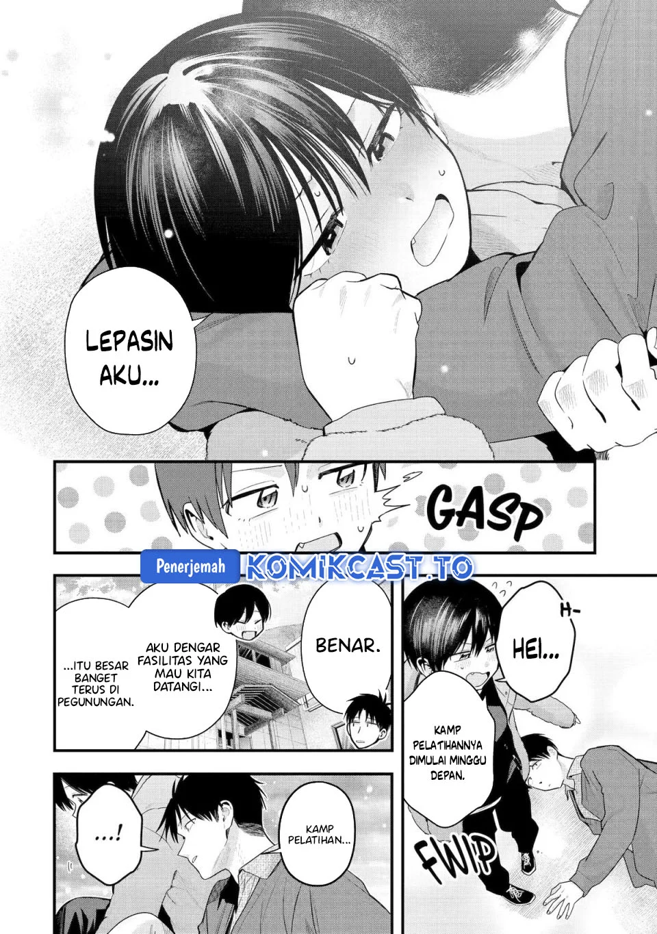 Boyish Kanojo ga Kawai-sugiru Chapter 59 Gambar 9