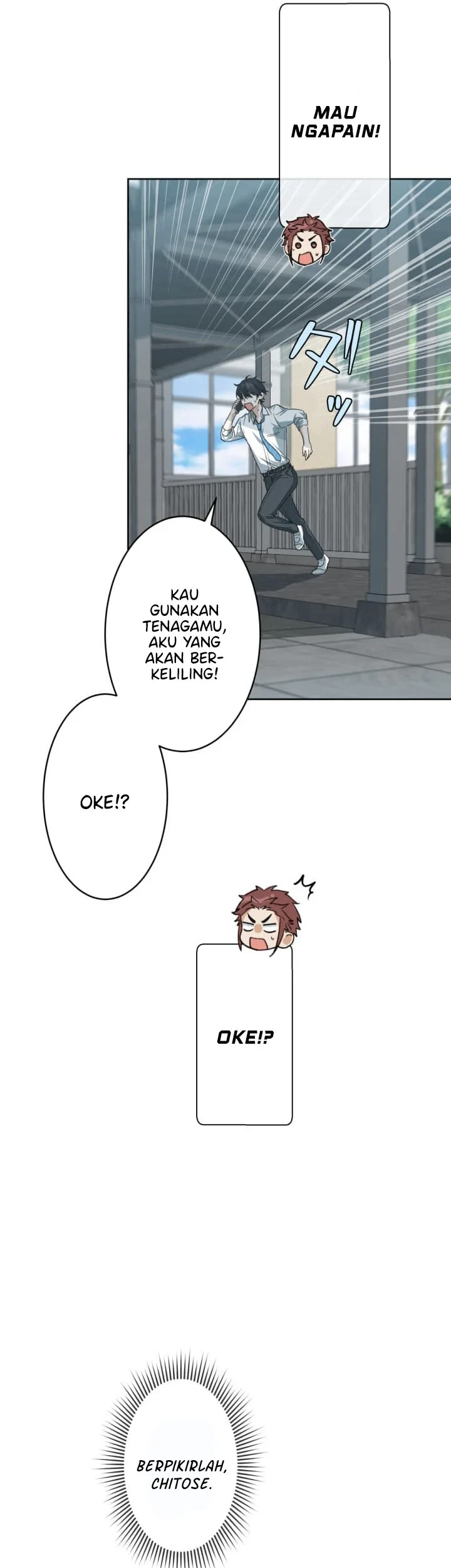 Chitose-kun wa Ramune Bin no Naka (Webtoon) Chapter 10 Gambar 24