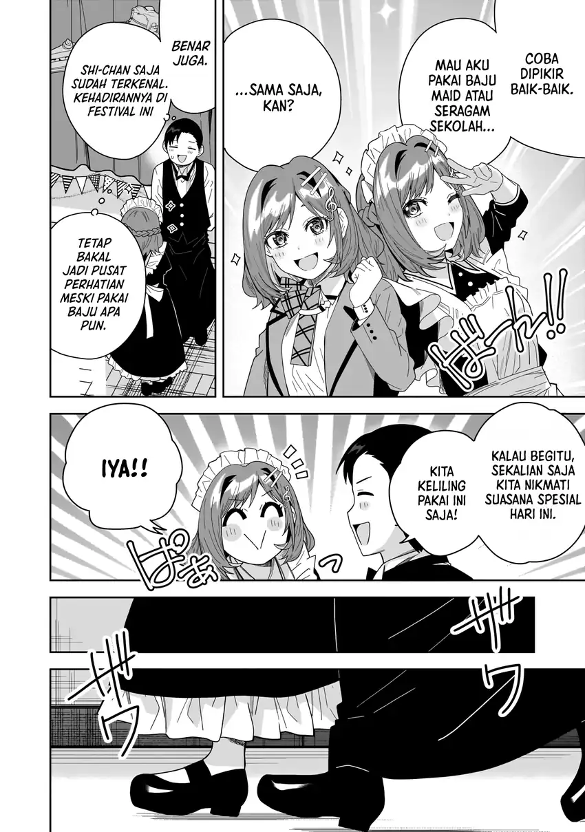 Classmate no Moto Idol ga, Tonikaku Kyodou Fushin Nan desu Chapter 30 Gambar 14