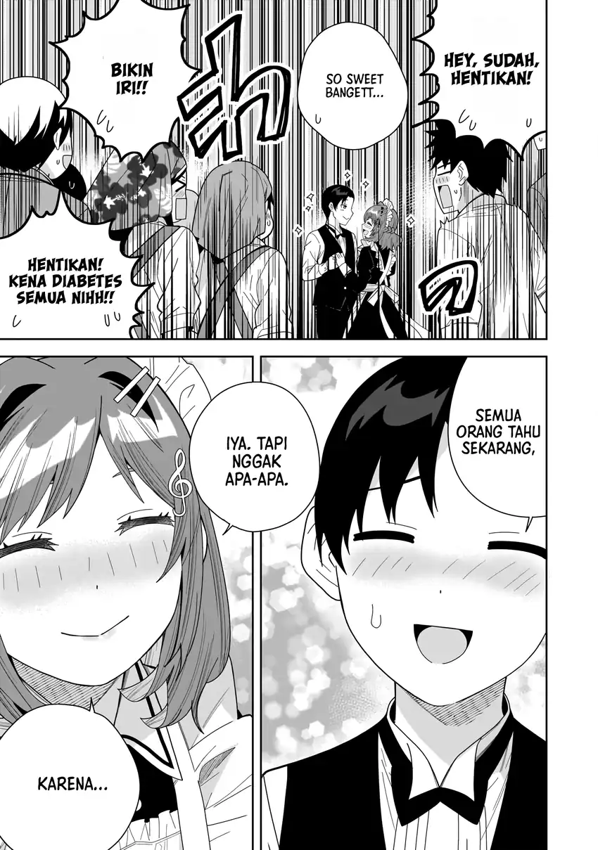 Classmate no Moto Idol ga, Tonikaku Kyodou Fushin Nan desu Chapter 32 Gambar 16