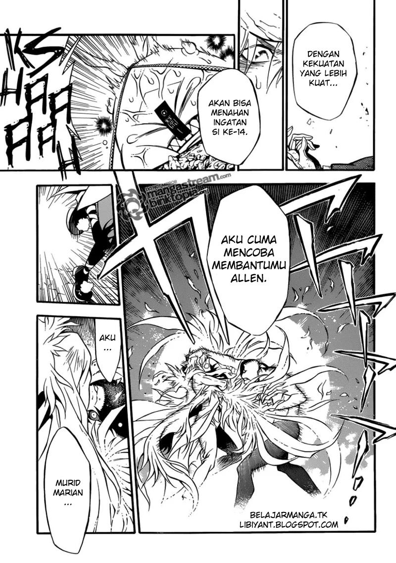 D Gray Man Chapter 206 Gambar 14