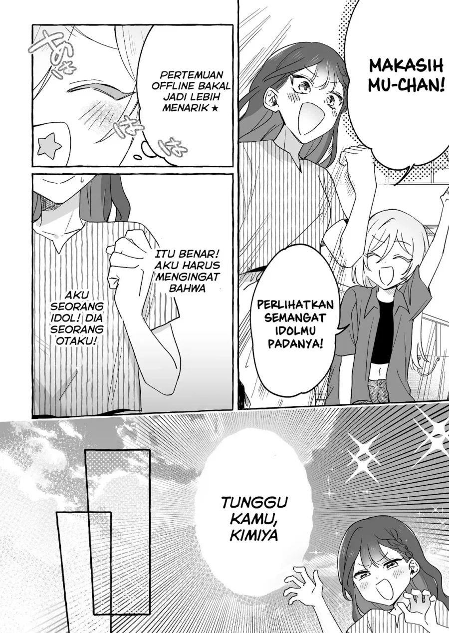 Damedol to Sekai ni Hitori Dake no Fan (Serialization) Chapter 32 Gambar 9