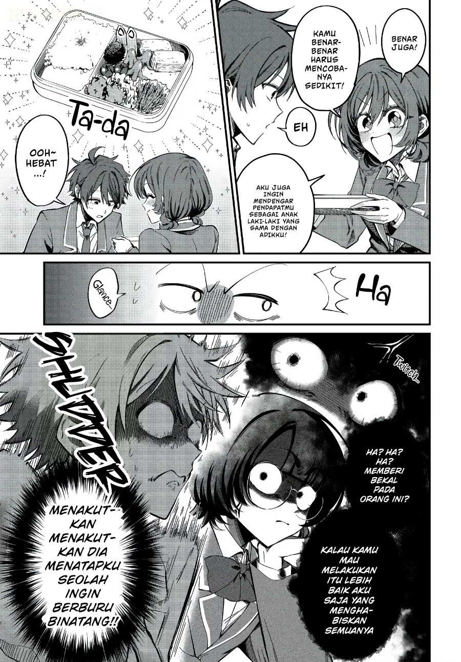 Daremo ga Urayamu Tonari no Cool Bishoujo, Jitsu wa Nounai Pink Sugiru Chapter 3 Gambar 12