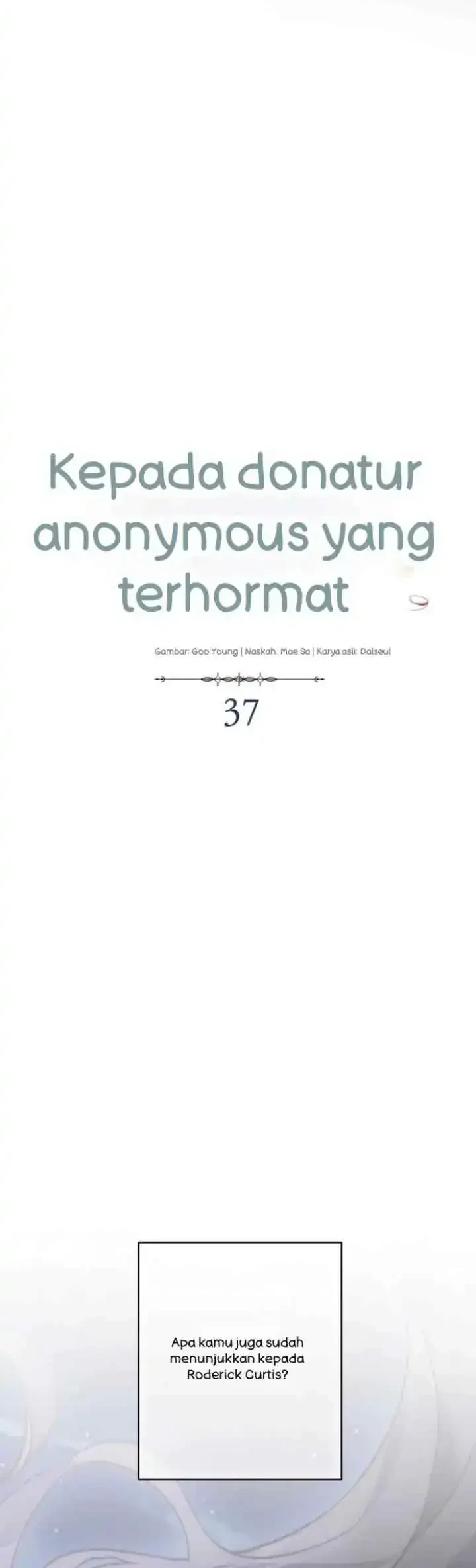 Dear Anonymous Sponsor Chapter 37 Gambar 17