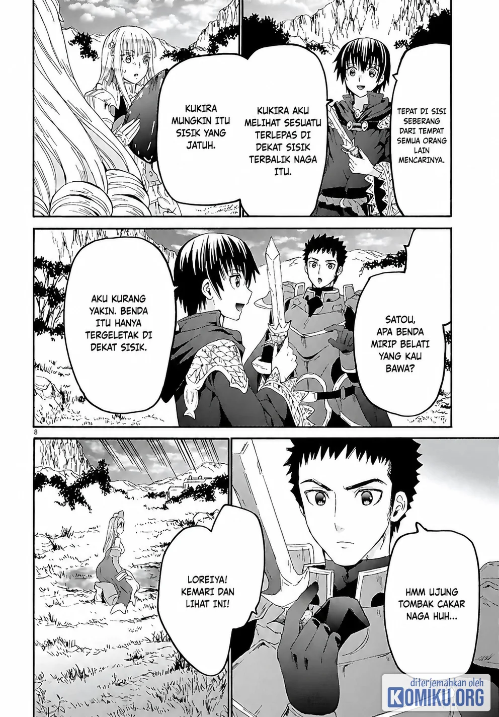 Death March kara Hajimaru Isekai Kyousoukyoku Chapter 122 Gambar 9