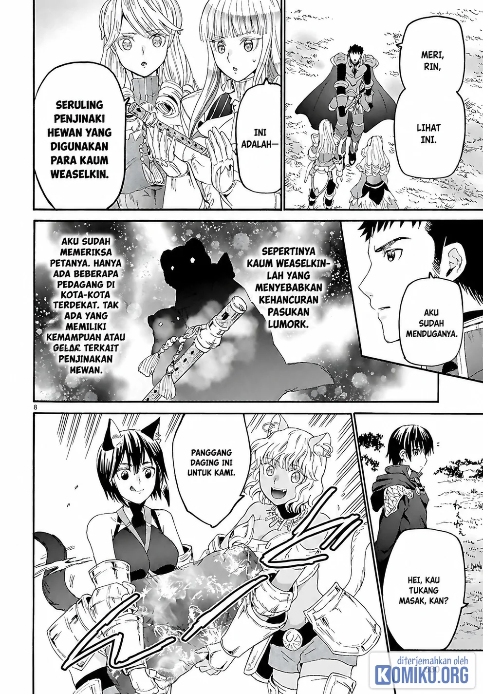 Death March kara Hajimaru Isekai Kyousoukyoku Chapter 123 Gambar 9