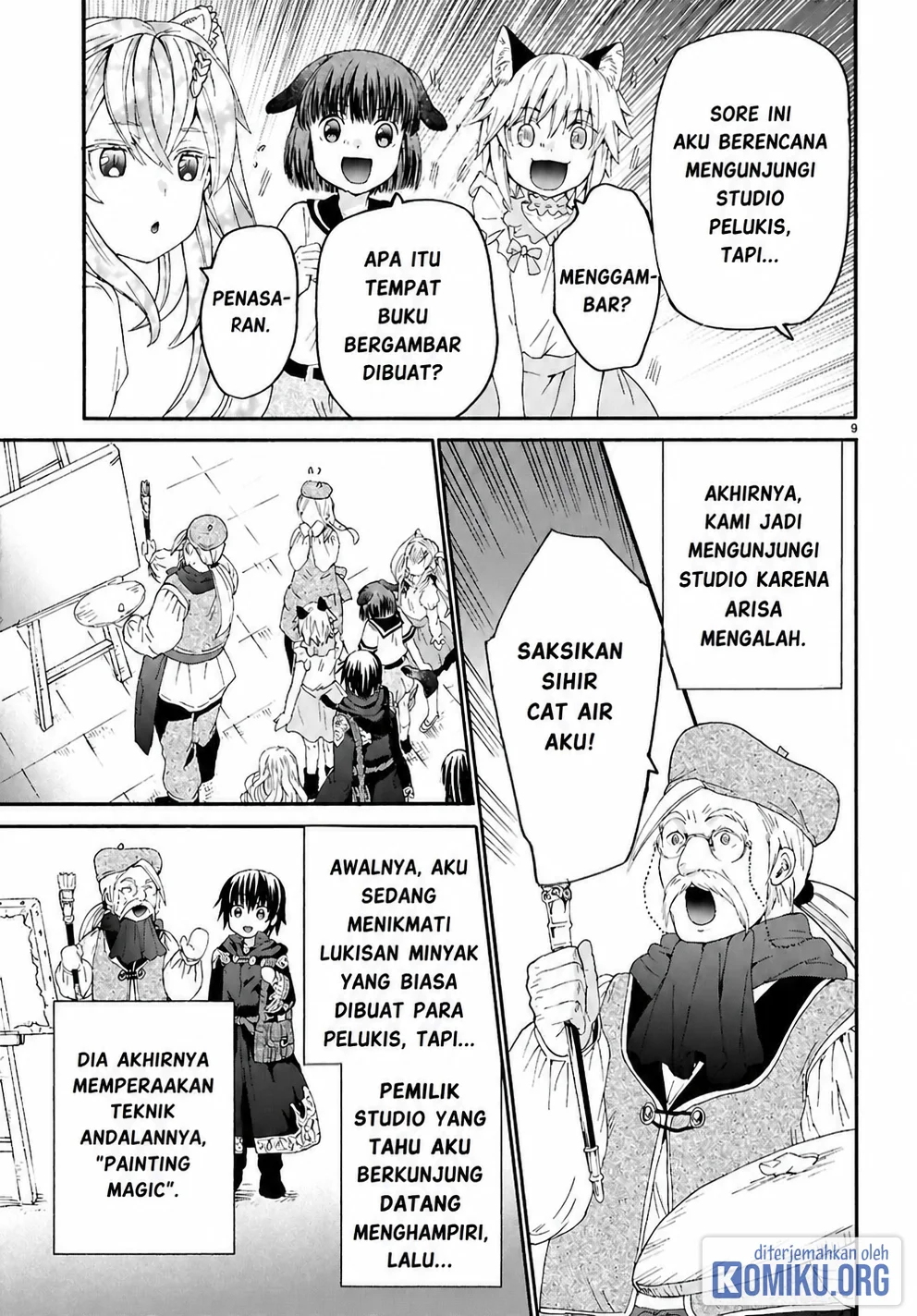 Death March kara Hajimaru Isekai Kyousoukyoku Chapter 128 Gambar 9