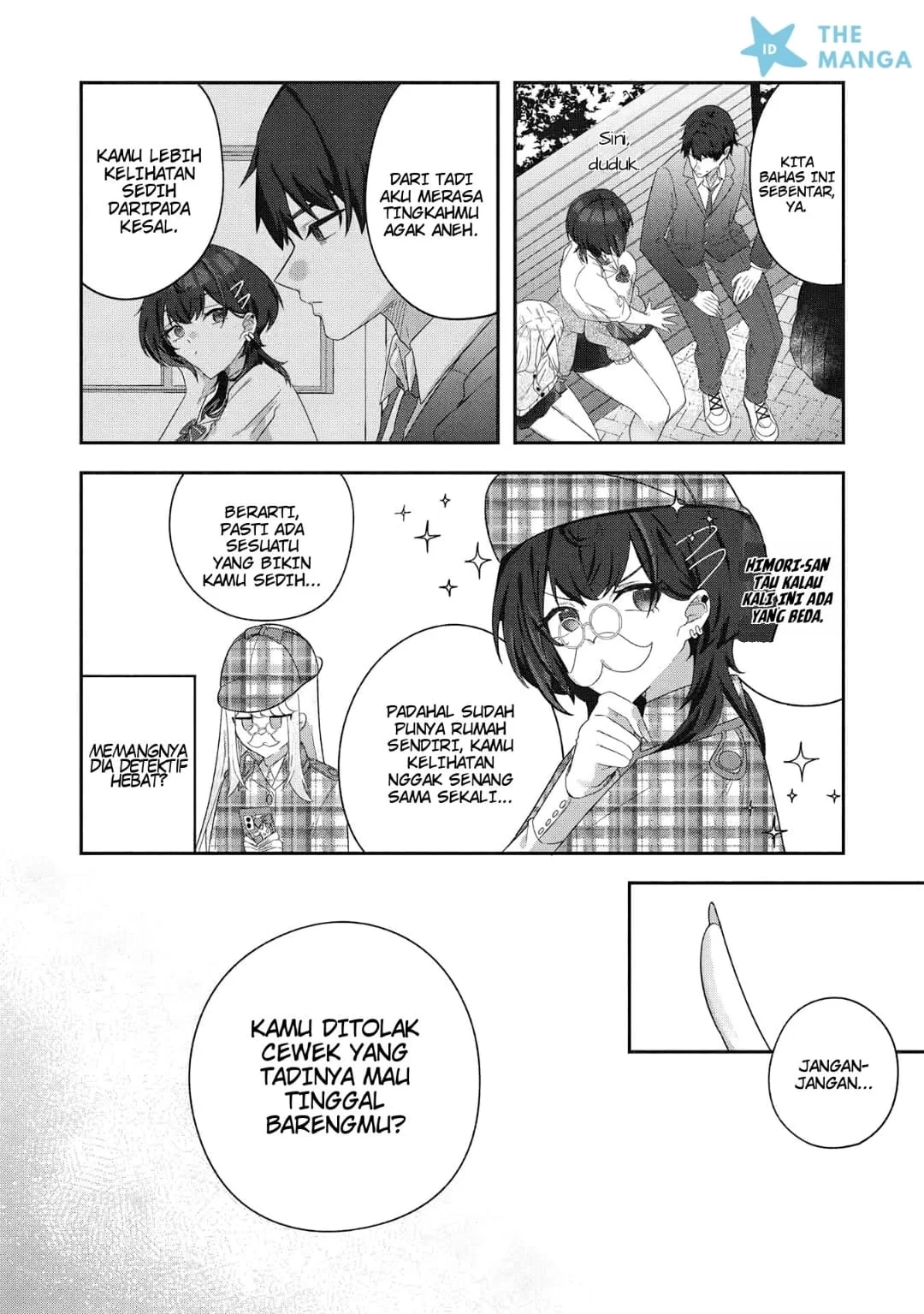 Dekkai Gyaru to Chicchai Gyaru ga Shitsuren Shita Ore no Shinkyo ni Iribitatteiru Chapter 1 Gambar 17