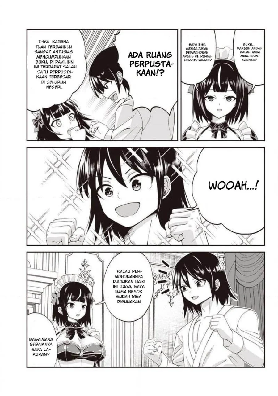 Dokushin Kizoku: Danjohi 1:99 Sekai no Akuyaku Reisoku Chapter 5.1 Gambar 9