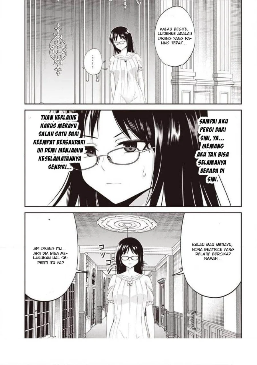 Dokushin Kizoku: Danjohi 1:99 Sekai no Akuyaku Reisoku Chapter 5.2 Gambar 9
