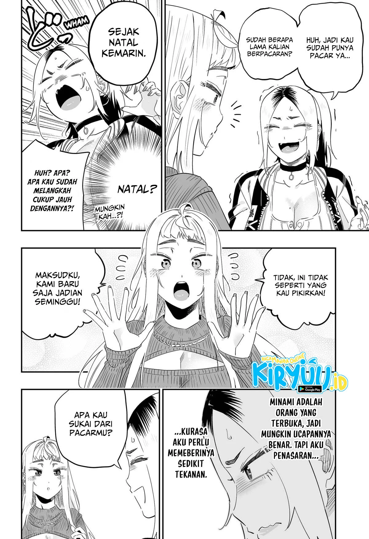 Dosanko Gyaru wa Namaramenkoi Chapter 104 Gambar 9