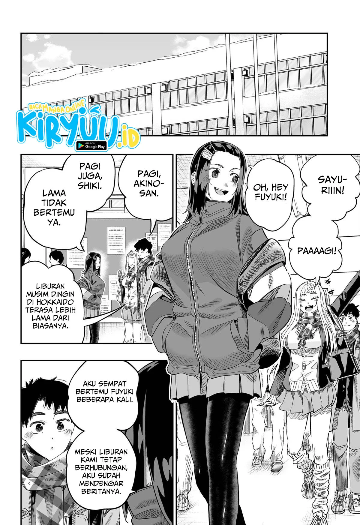 Dosanko Gyaru wa Namaramenkoi Chapter 106 Gambar 9