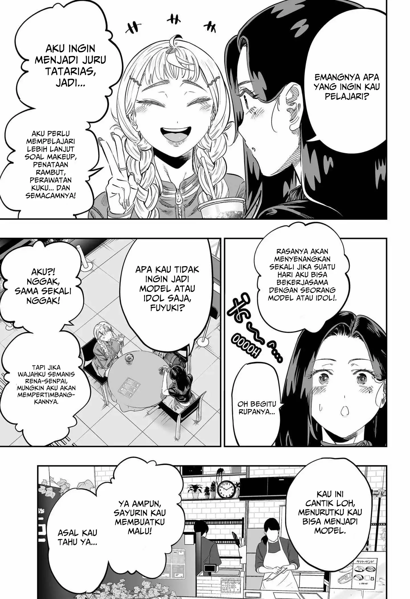 Dosanko Gyaru wa Namaramenkoi Chapter 116 Gambar 10