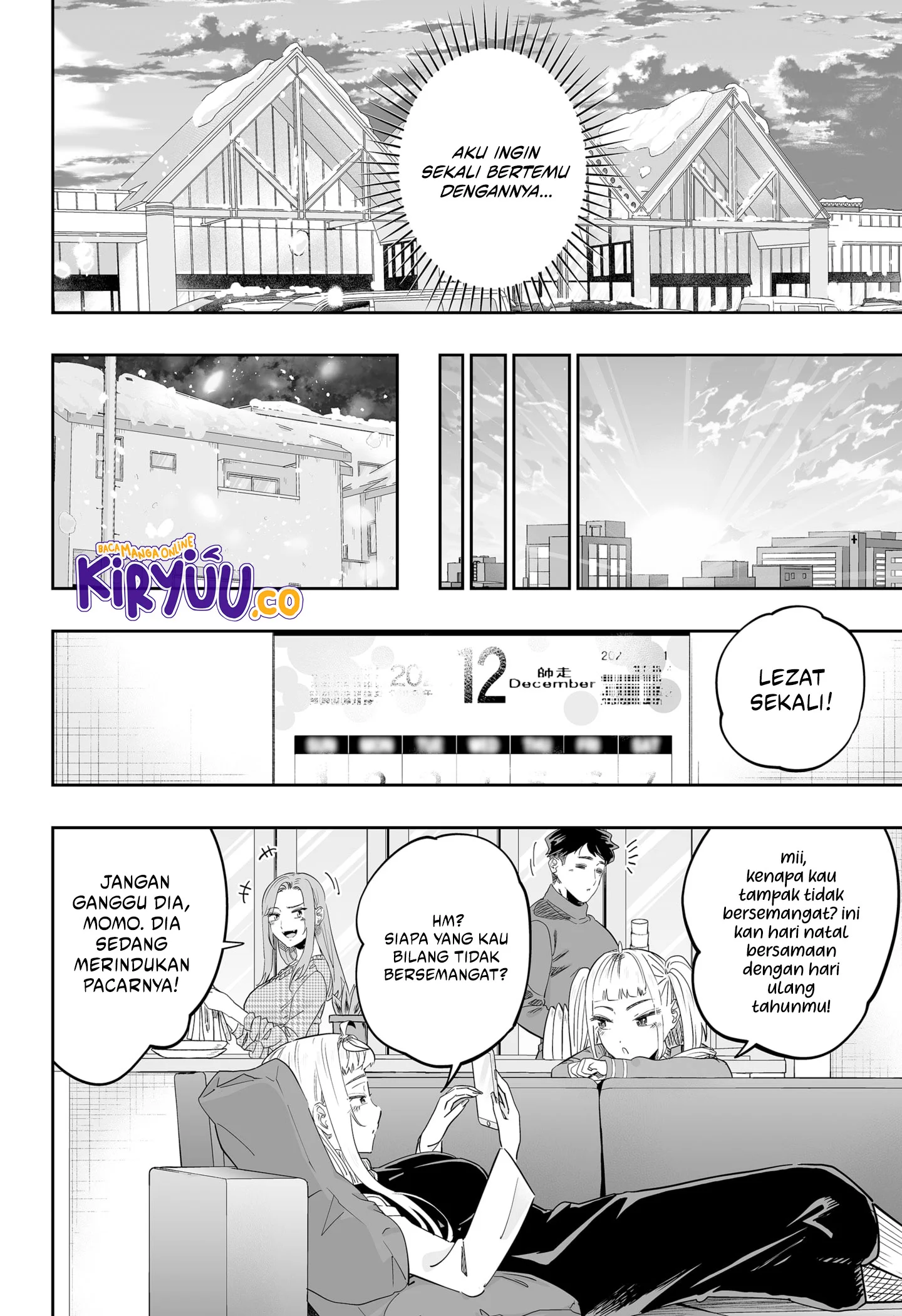 Dosanko Gyaru wa Namaramenkoi Chapter 117 Gambar 12