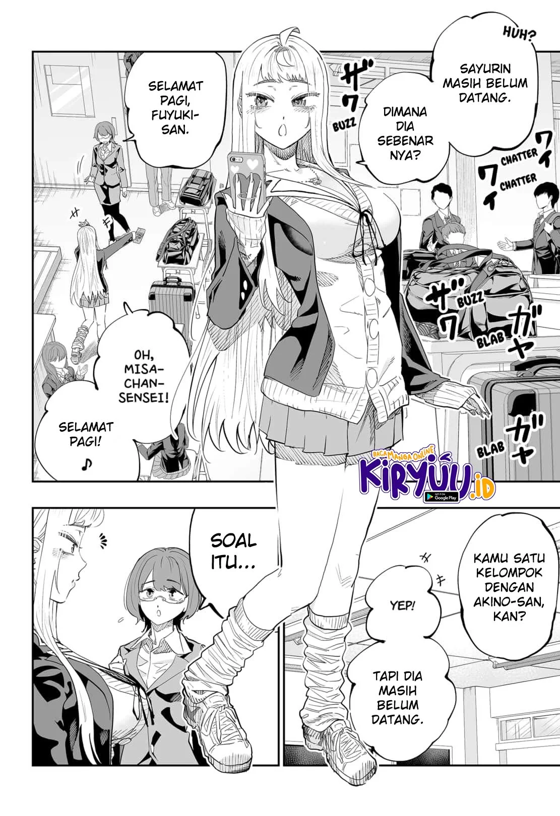 Dosanko Gyaru wa Namaramenkoi Chapter 85 Gambar 11