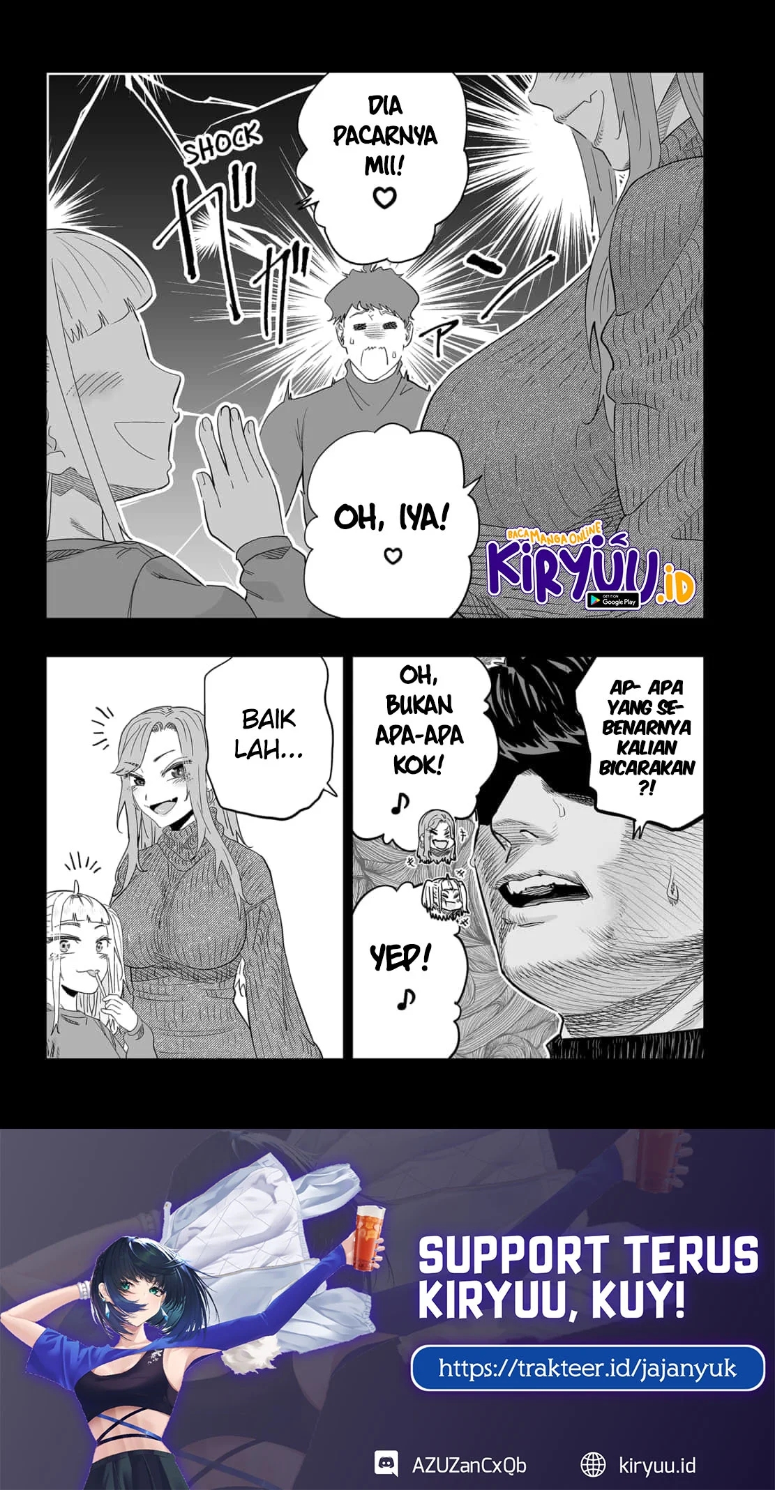 Dosanko Gyaru wa Namaramenkoi Chapter 95 Gambar 10