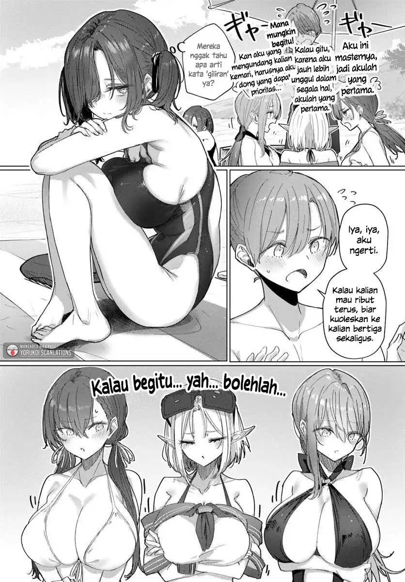 Doukyo Shiteiru Kensei no Onna Shishou ga Kawaisugite Mainichi Shiawase Desu Chapter 12 Gambar 9