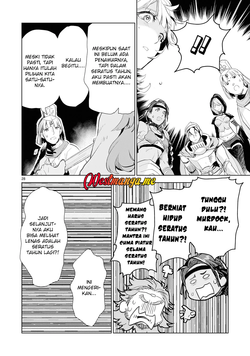 Elf Tsuma to Hajimeru Yuukyuu no Tabi ~Densetsu no Yuusha, Aisuru Elf to Tomoni 100-nen Mae ni Sukutta Sekai wo Tabisuru~ Chapter 1 Gambar 25