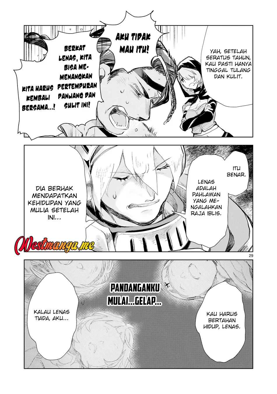Elf Tsuma to Hajimeru Yuukyuu no Tabi ~Densetsu no Yuusha, Aisuru Elf to Tomoni 100-nen Mae ni Sukutta Sekai wo Tabisuru~ Chapter 1 Gambar 26