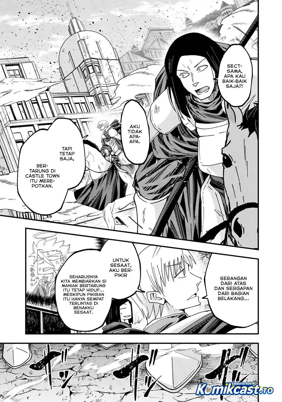 Gaikotsu Kishi-sama, Tadaima Isekai e Odekake-chuu Chapter 72 Gambar 12