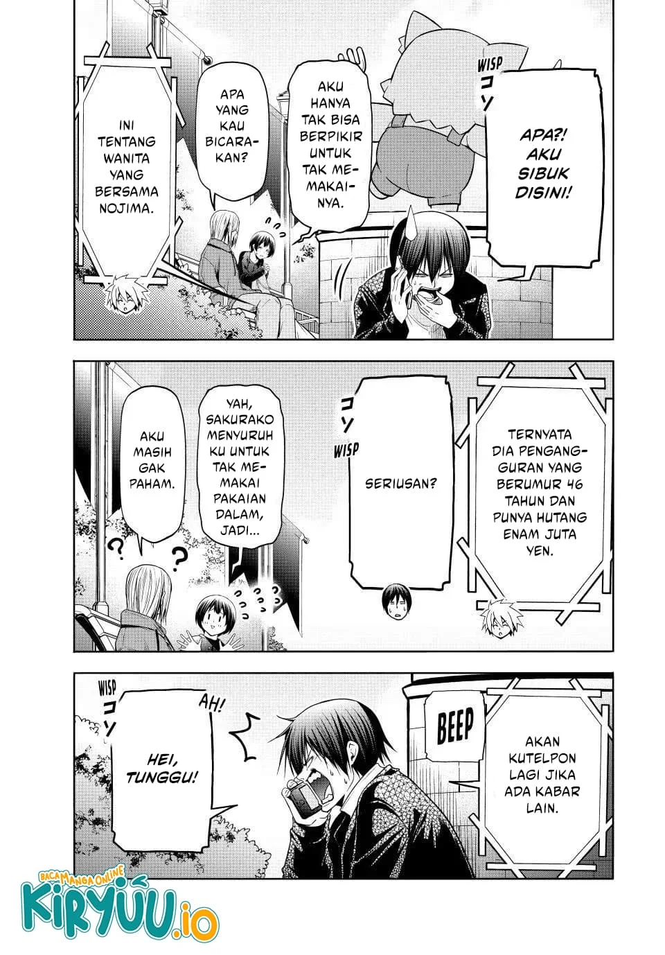 Grand Blue Chapter 106 Gambar 22