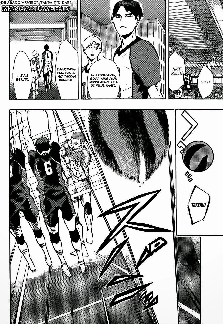 Haikyuu!! Chapter 121 Gambar 9