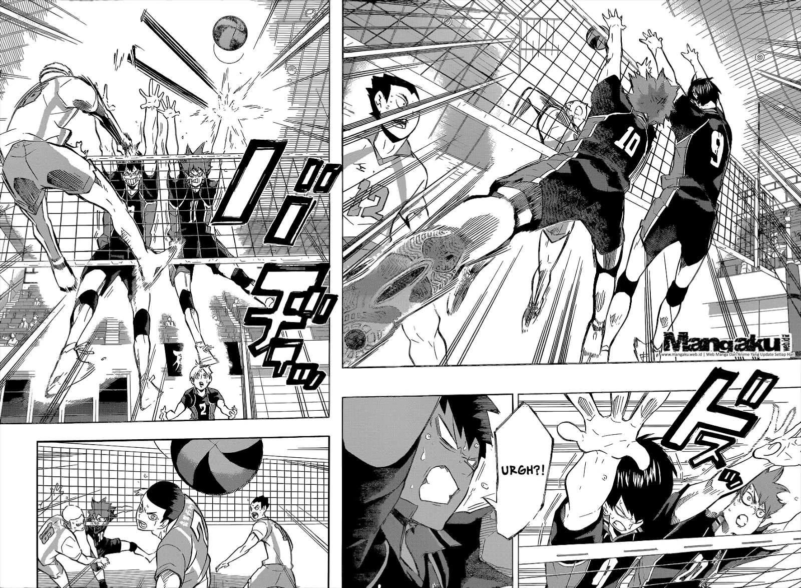 Haikyuu!! Chapter 145 Gambar 9