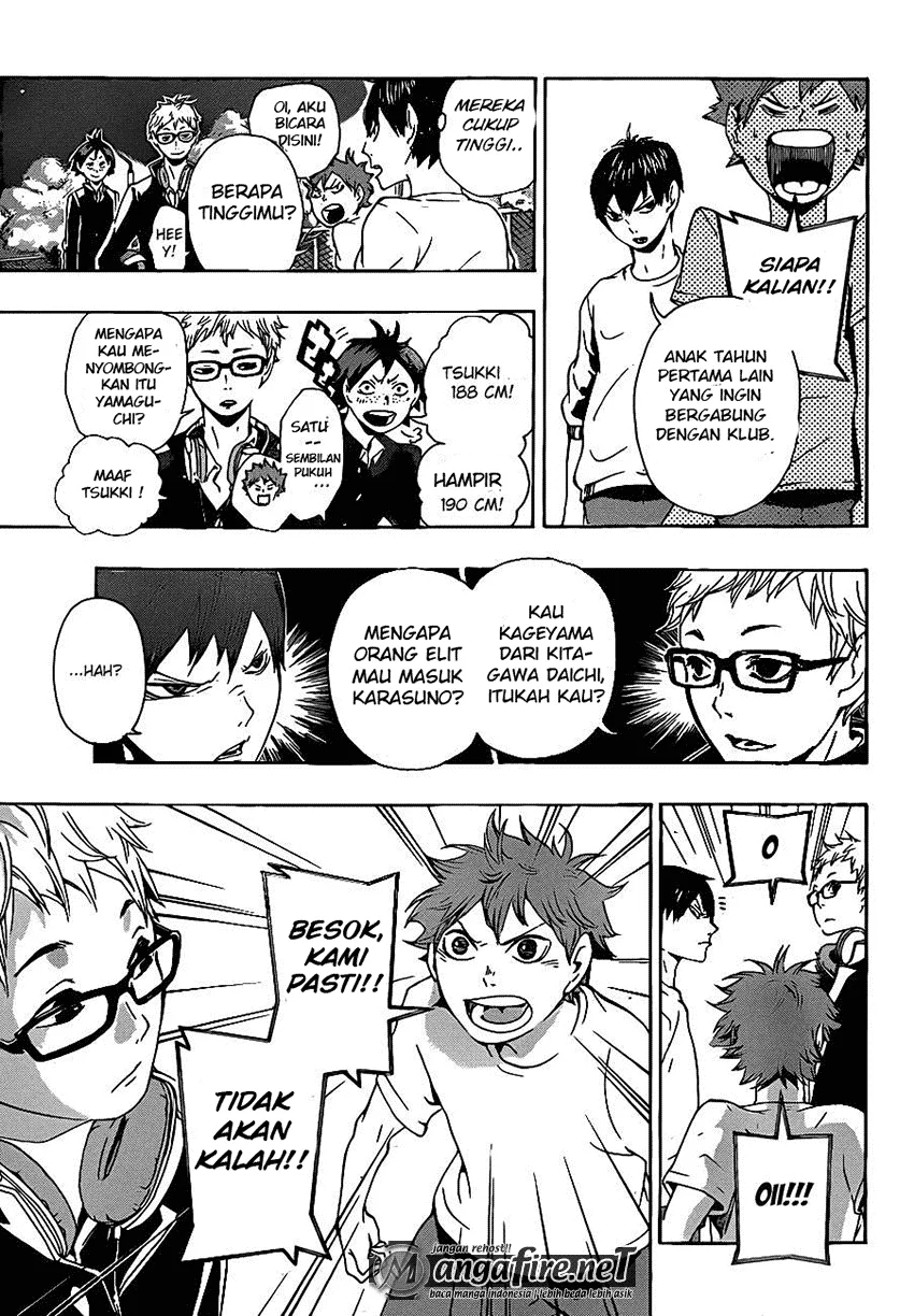 Haikyuu!! Chapter 5 Gambar 9