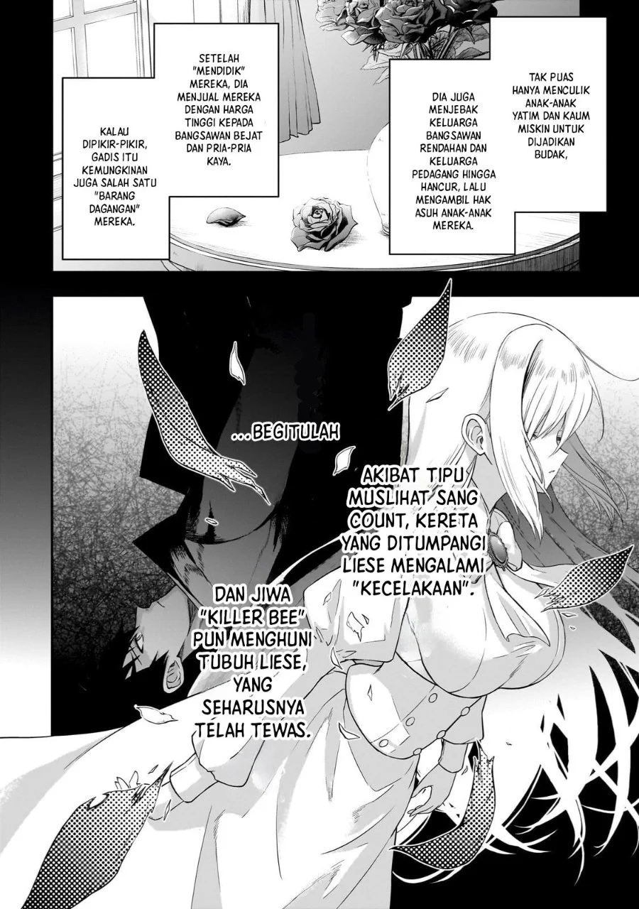 Hissatsu Reijou Liese ~Tensei Shita Saikyou no Koroshiya wa, Yami wo Matou Akuyaku Reijou to Naru~ Chapter 1.2 Gambar 14