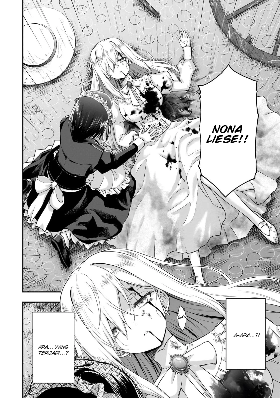 Hissatsu Reijou Liese ~Tensei Shita Saikyou no Koroshiya wa, Yami wo Matou Akuyaku Reijou to Naru~ Chapter 1 Gambar 9
