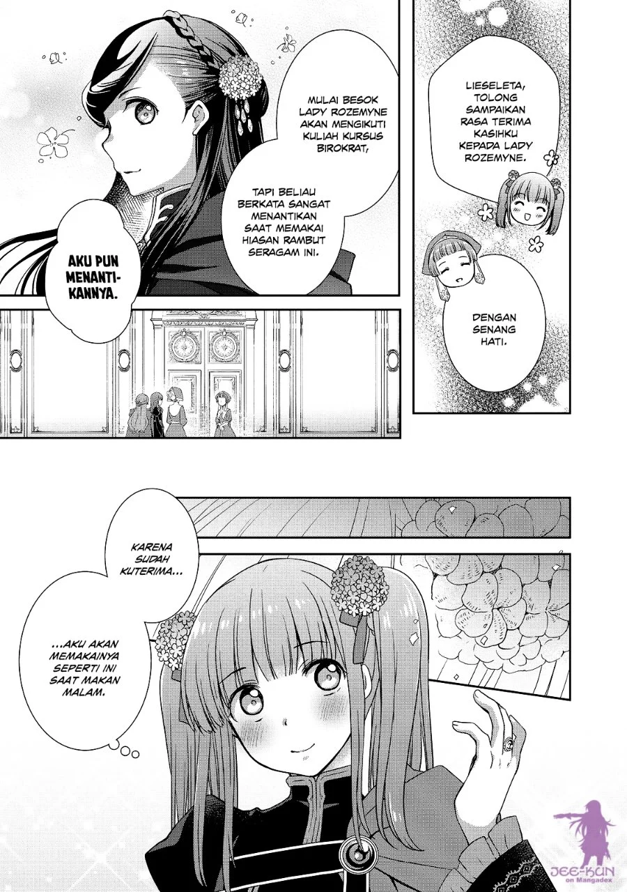 Honzuki no Gekokujou: Hannerōre no Kizoku-in Gonensei Ichi – Koishite Mitai O’hime-sama Chapter 8 Gambar 14