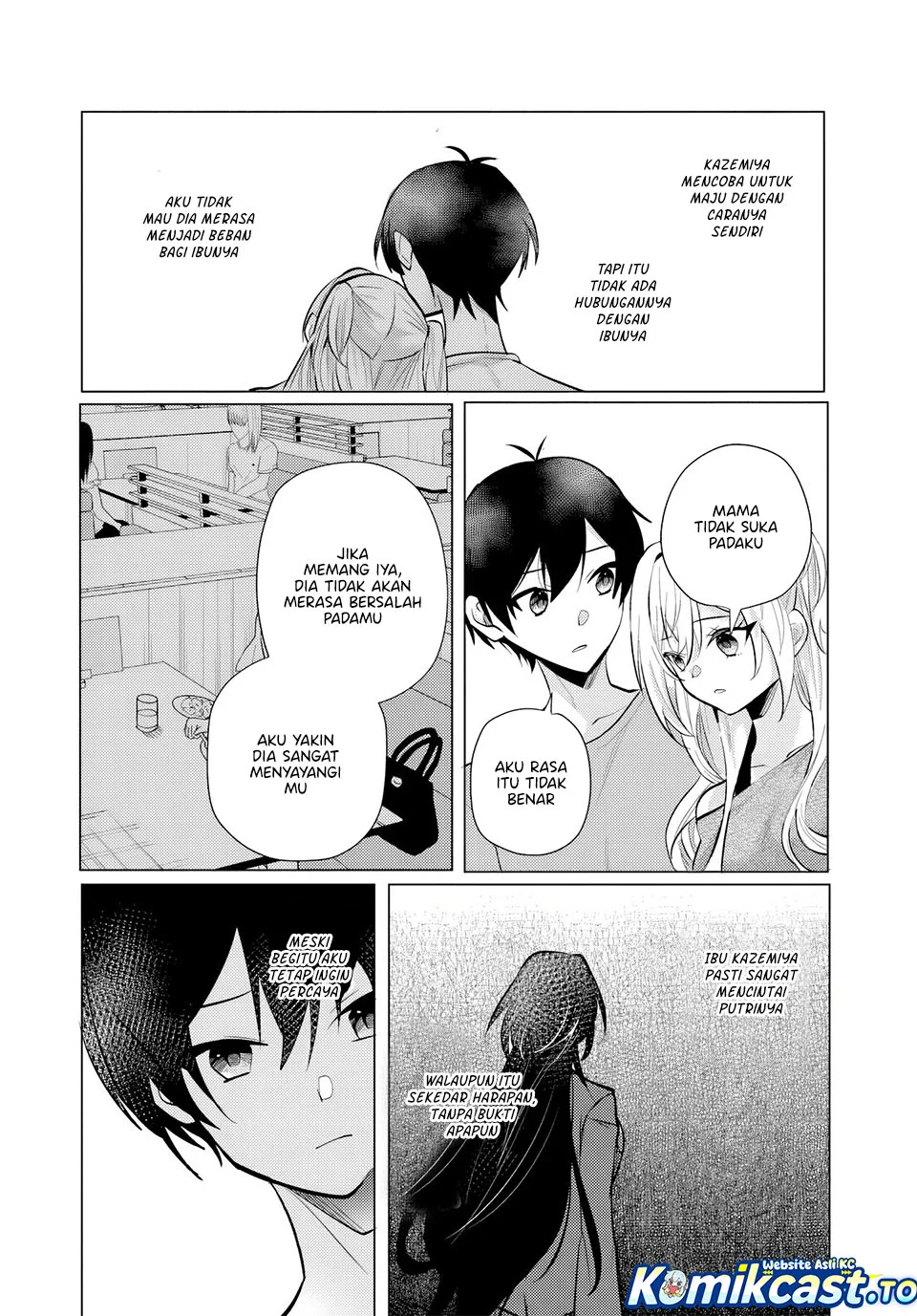 Houkago, Famiresu de, Kurasu no Ano Ko to Chapter 12 Gambar 14