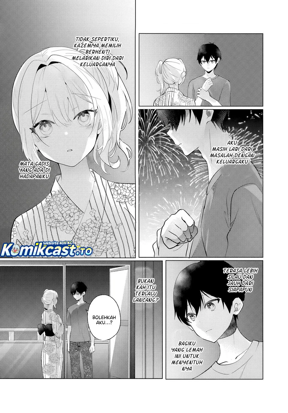 Houkago, Famiresu de, Kurasu no Ano Ko to Chapter 13 Gambar 13