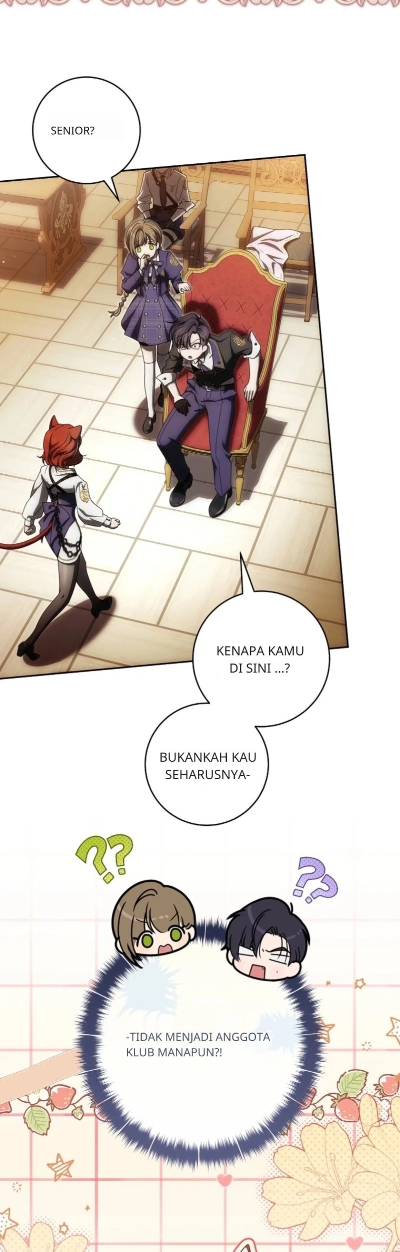 How to Get On the Main Character's Flower Path Chapter 21 Gambar 21